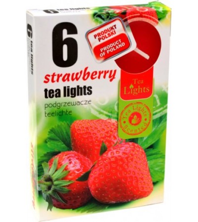 Sviečka čajová STRAWBERRY Sviečka čajová STRAWBERRY